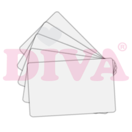 Show Cards PVC wit 25 stuks