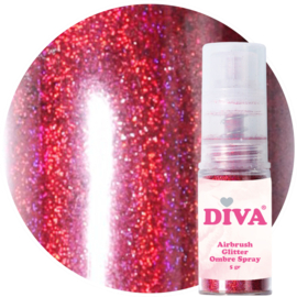 DIVA Airbrush Glitter Colorboom Spray - set 6 stuks no 1 tot 6 