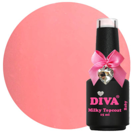 DIVA Milky Topcoat Baby - No Wipe 15 ml
