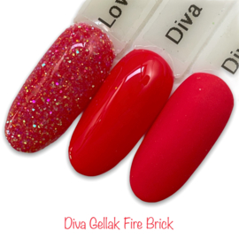 Diva Gellak Fire Brick 15 ml