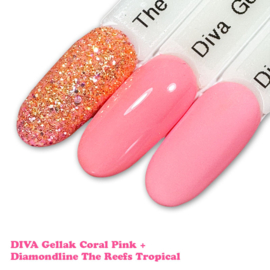Diva Gellak Coral Pink 15 ml