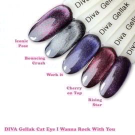 DIVA Gellak Cat Eye Work it 10 ml  #