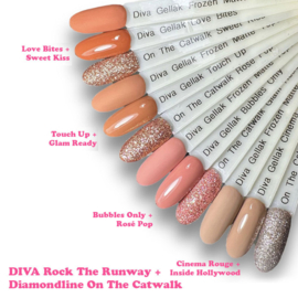 DIVA Gellak Rock The Runway Collection 4x 10 ml  #B