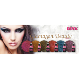 DIVA Gellak Cat Eye Glamazon Beauty Collection 6x 10 ml met gratis Bunny magneet  #F