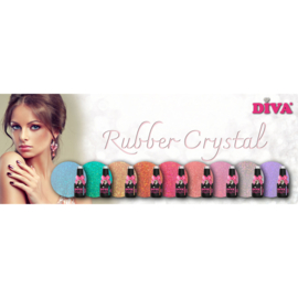 DIVA Rubber Basecoat Crystal 9x 15 ml