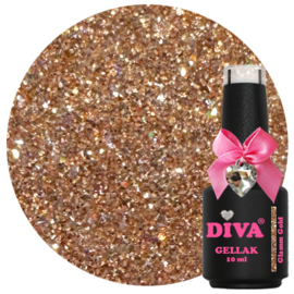 DIVA Gellak Glamm Gold 10 ml  #G