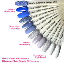 DIVA Gellak Diva Shadows Collection 4x 10 ml  #A