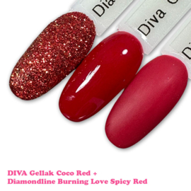 Diva Gellak Coco Red 15 ml