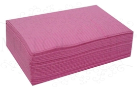 Table towels pink 125 stuks