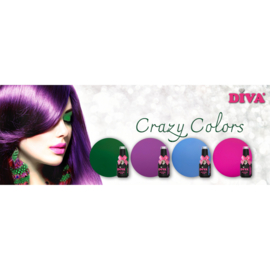 DIVA Gellak Crazy Colors Collection 4x 10 ml