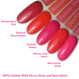 DIVA One Coat Gellak Electric Watermelon 6 ml  #