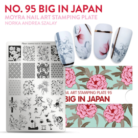 Moyra Stamping Plaat 95 Big in Japan