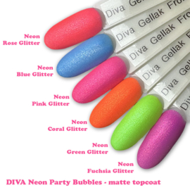 DIVA Gellak Neon Party Bubbles Collection 6x 10 ml  #H