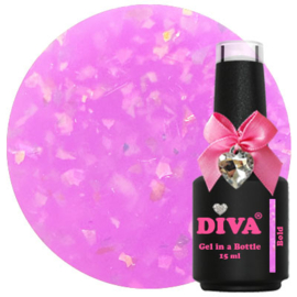 DIVA Gel in a Bottle Showflakes Collection 6x 15 ml met gratis Fineliner