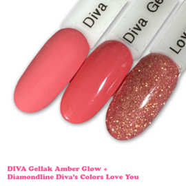 DIVA Gellak Amber Glow 10 ml