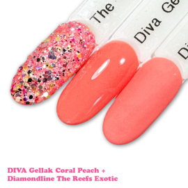 Diva Gellak Coral Peach 15 ml