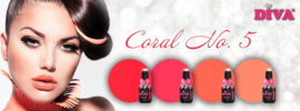 DIVA Gellak Coral Reef 10 ml  #