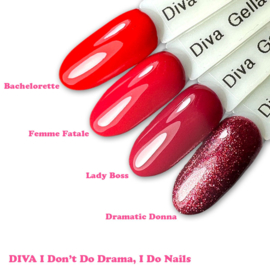 DIVA Gellak I Don't Do Drama, I Do Nails Collection 4x 10 ml  #B