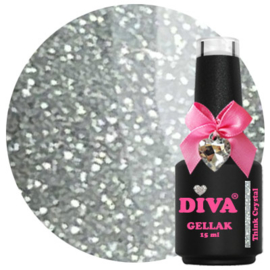 Diva Gellak  Think Crystal 15 ml Reflecterend