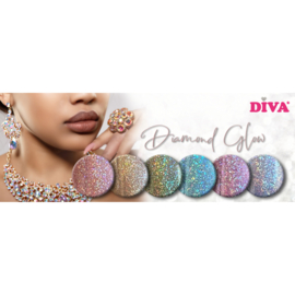 Diamondline Diamond Glow Collection + gratis fluffy penseel