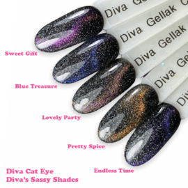 Diva Gellak Cat Eye Lovely Party 15 ml