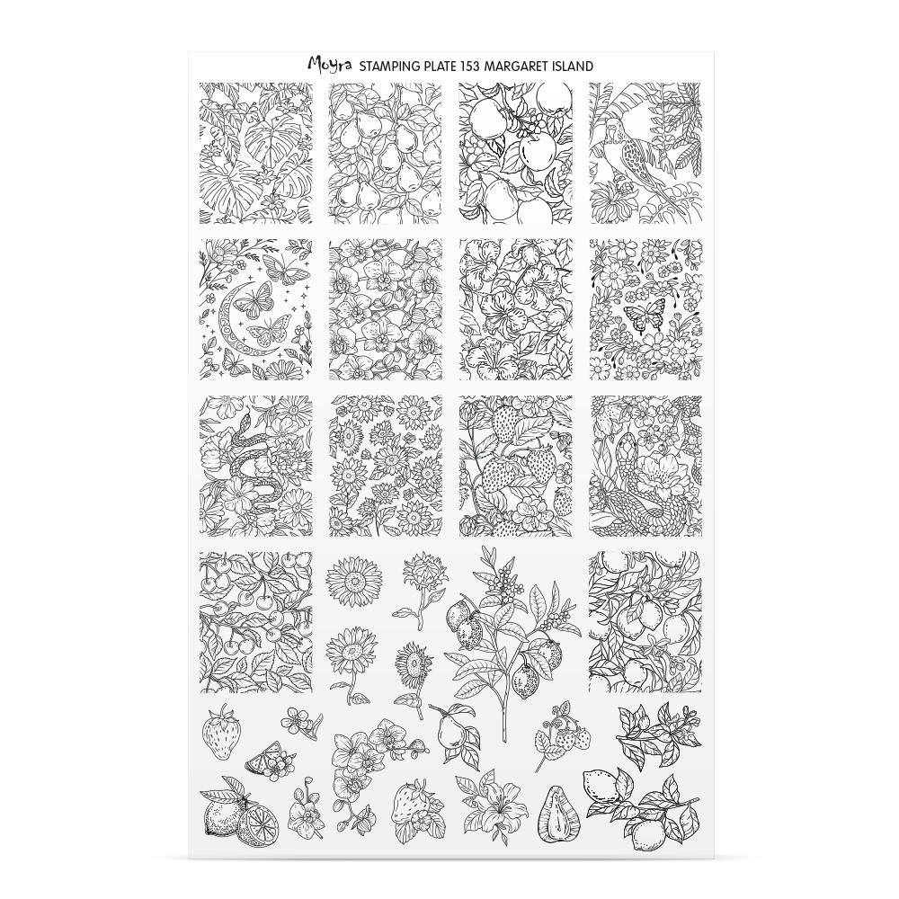 Moyra Stamping Plate 153 Margret Island