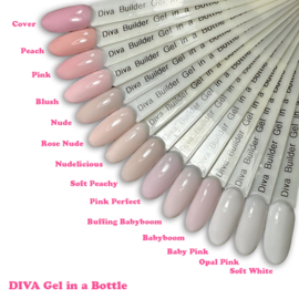 DIVA Gel in a Bottle 6 kleuren naar keuze + gratis fineliner