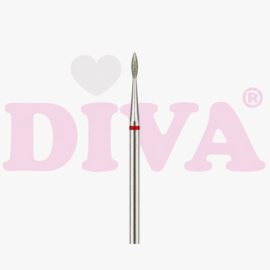 DIVA Diamond Freesbit Flame Red – Extra Fine 4