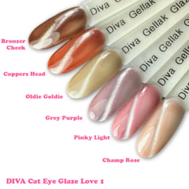 DIVA Gellak Cat Eye Pinky Light 10 ml