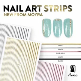 Moyra Nail Art Strips 01. Gold