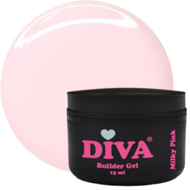DIVA Builder Gel Milky Pink 15 ml