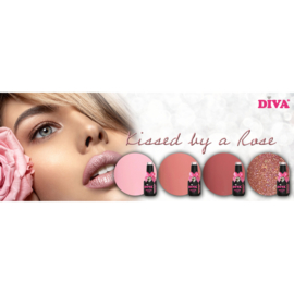 DIVA Gellak Kissed by a Rose Collection 4x 10 ml