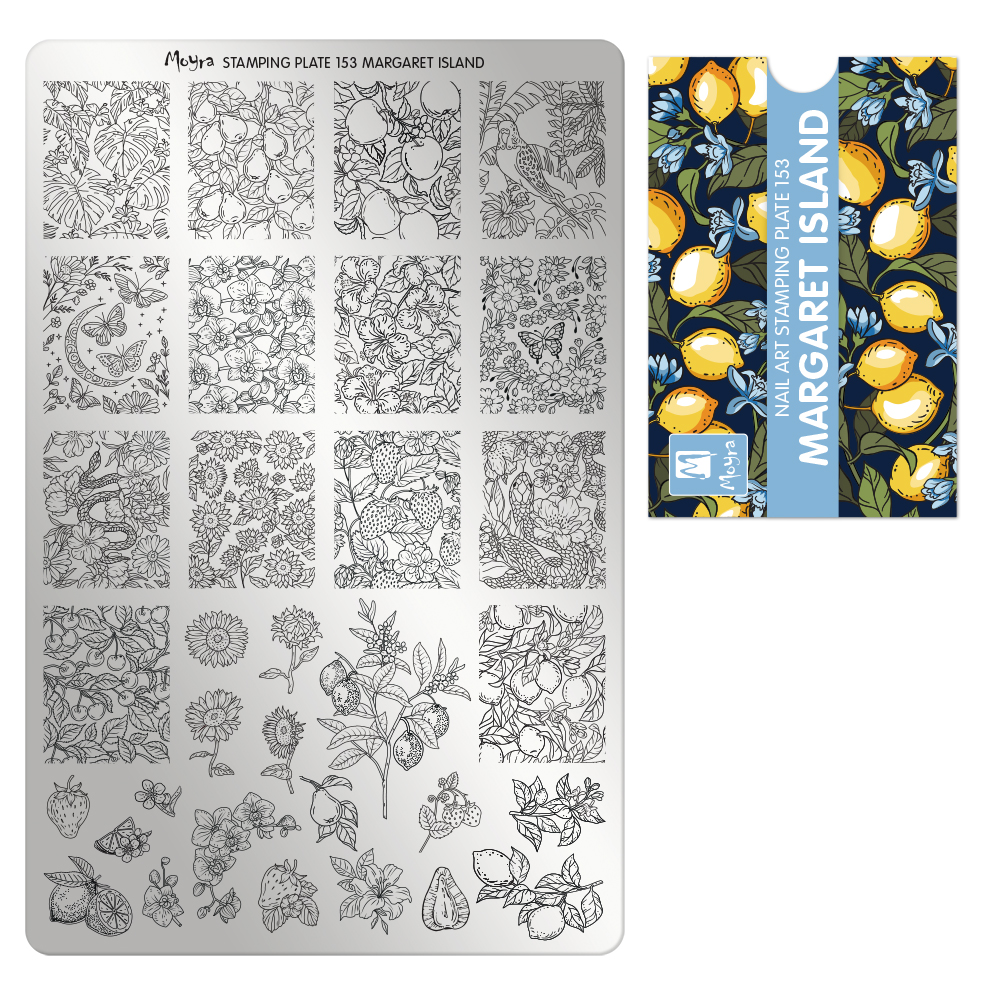 Moyra Stamping Plate 153 Margret Island
