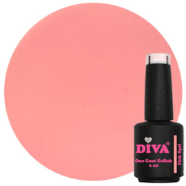 DIVA One Coat Gellak Pink Opal 6 ml  #