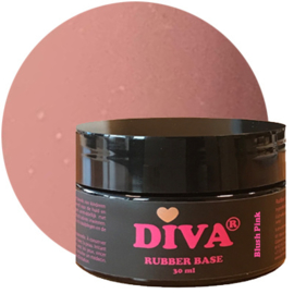 DIVA Rubber Basecoat Blush Pink POT 30 ml