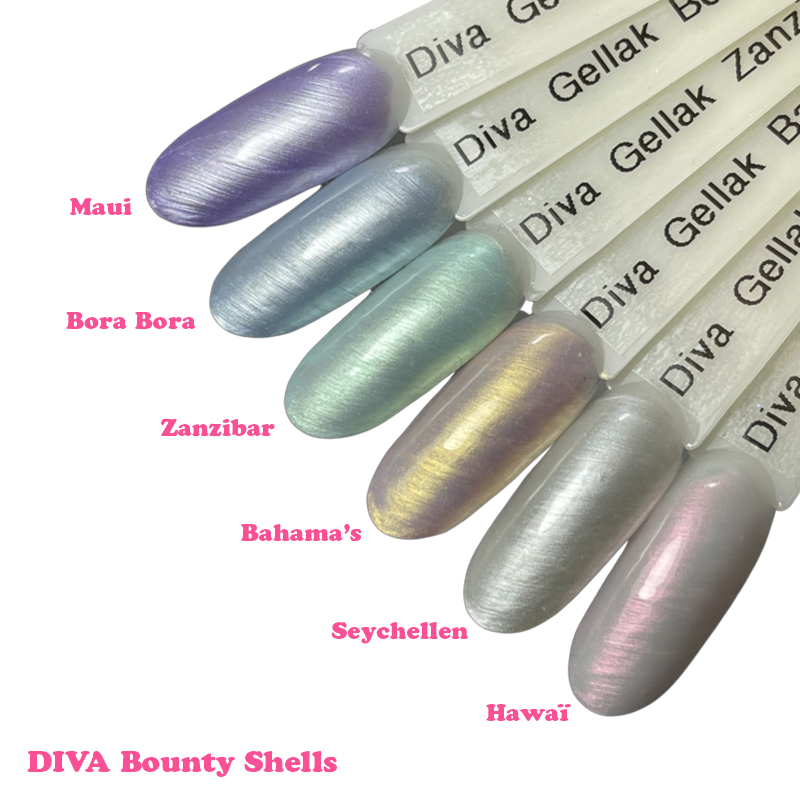 DIVA Gellak Bounty Shells Bahama’s