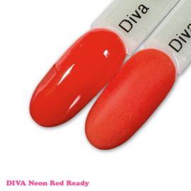 DIVA Gellak Neon Red Ready 10 ml