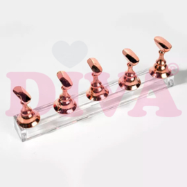 Diva Luxe Magnetic Nail Art Display Pink