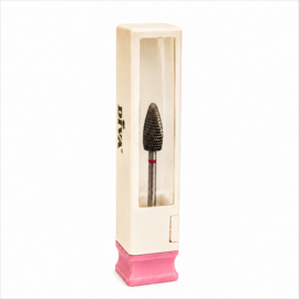 DIVA Carbide Freesbit Conisch Afgerond – Rood