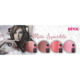 DIVA Gellak Miss Sparkle Collection 4x 10 ml