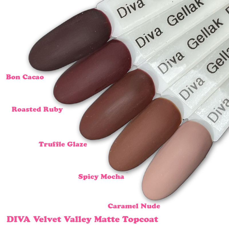 DIVA Gellak Velvet Valley 5x 10 ml  #B