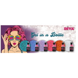 DIVA Gel in a Bottle Wow Collection - 6x 15 ml met gratis Fineliner