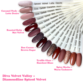 DIVA Gellak Velvet Valley Collection 5x 15 ml  #B