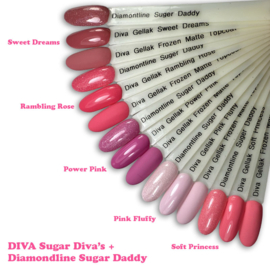 DIVA Gellak Sugar Diva's Collection 5x 10 ml  #F