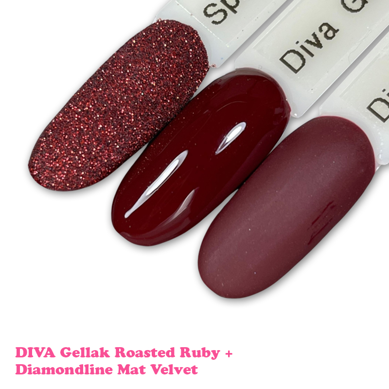 DIVA Gellak Roasted Ruby 10 ml  #B