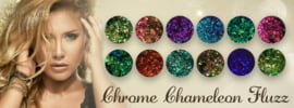 Chrome Chameleon Fluzz  Collectie 7 potjes