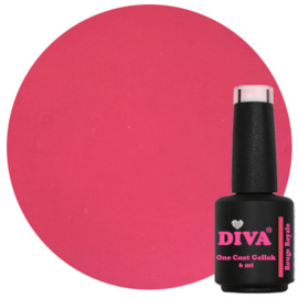 DIVA One Coat Gellak Rouge Royale 6 ml  #