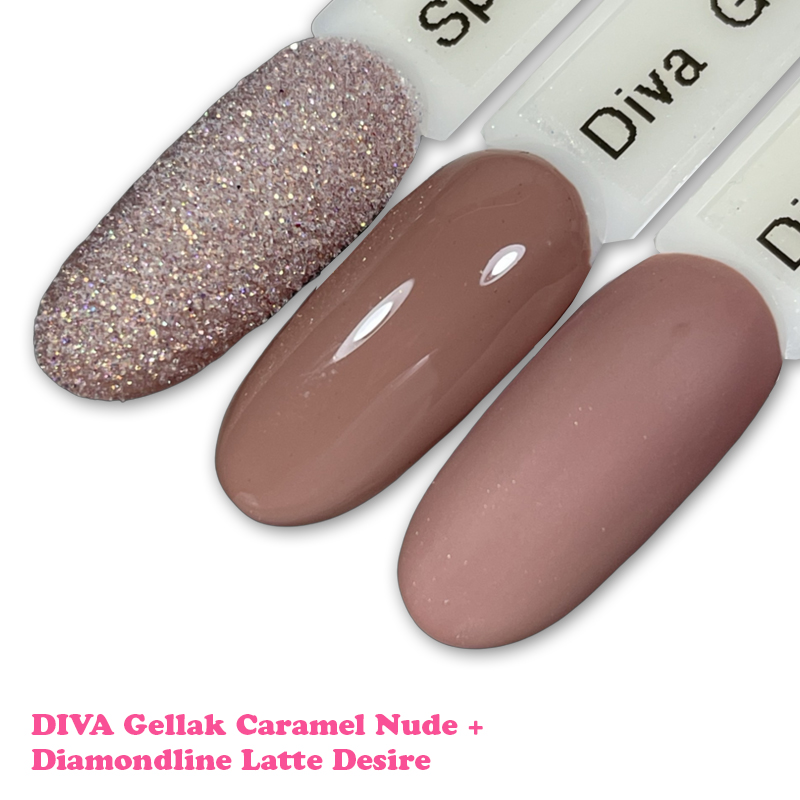 DIVA Gellak Caramel Nude 10 ml  #B