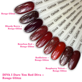 DIVA Gellak I Dare You Red Diva Collection 5x 10 ml  #F
