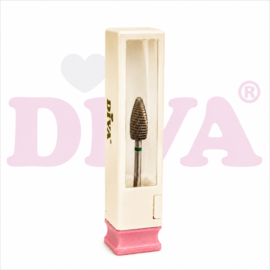 DIVA Carbide Freesbit Conisch Afgerond – Groen